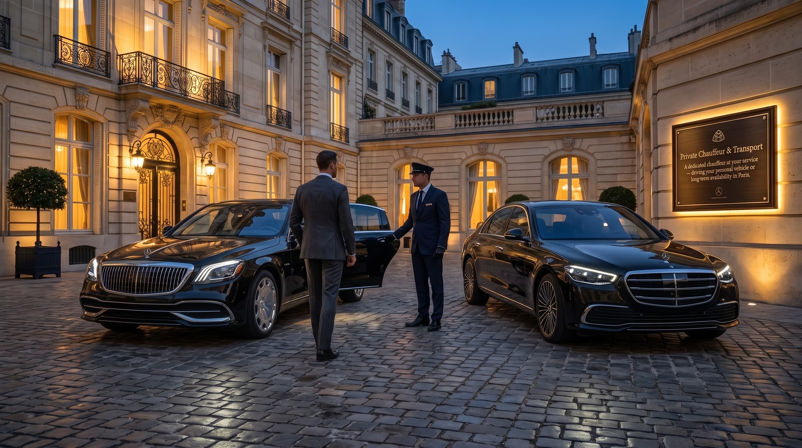 Voiturier professionnel avec clés de voiture Paris
